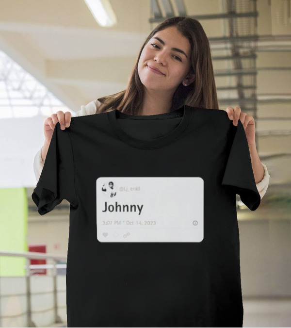 Lamar Jackson Johnny Tweet NFL Football Baltimore Ravens Fan Lj_era8 T-Shirt