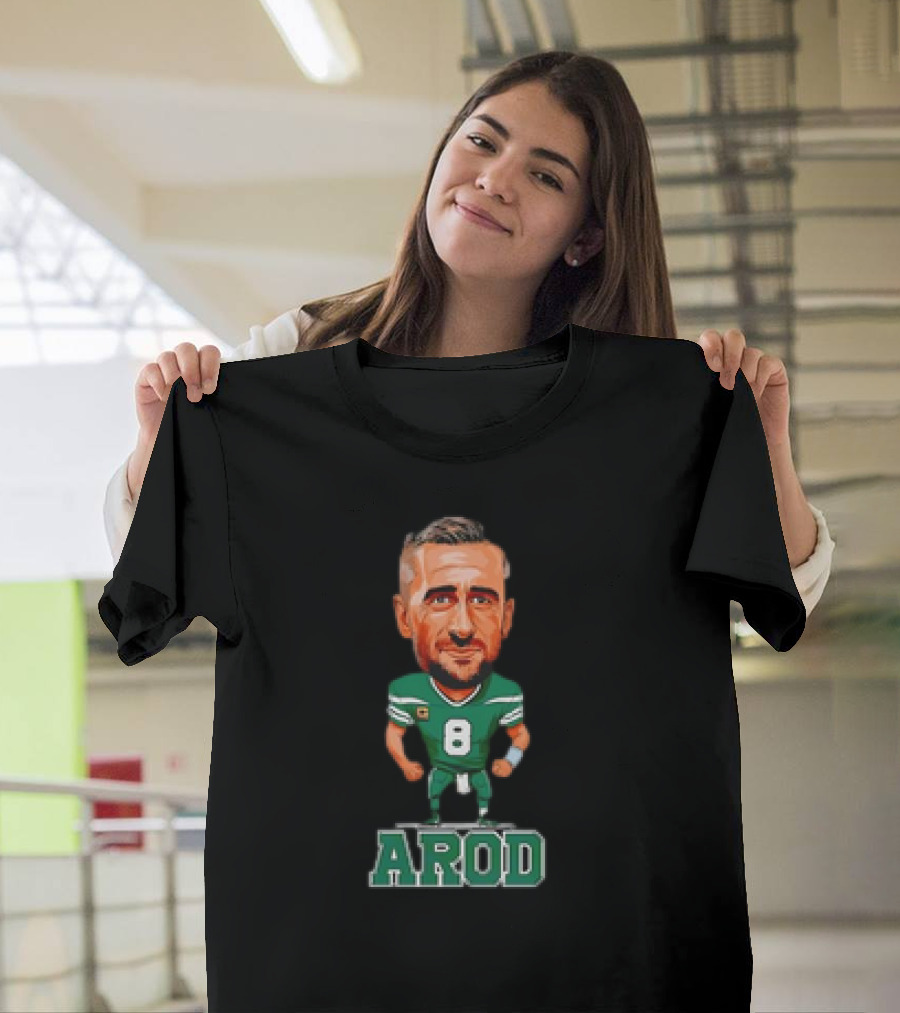 Vintage AROD Football Fan New York Jets Aaron Rodgers T-Shirt