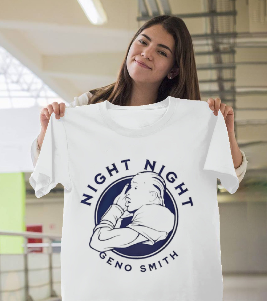 Geno Smith Night Night Seattle Seahawks Vintage T-Shirt