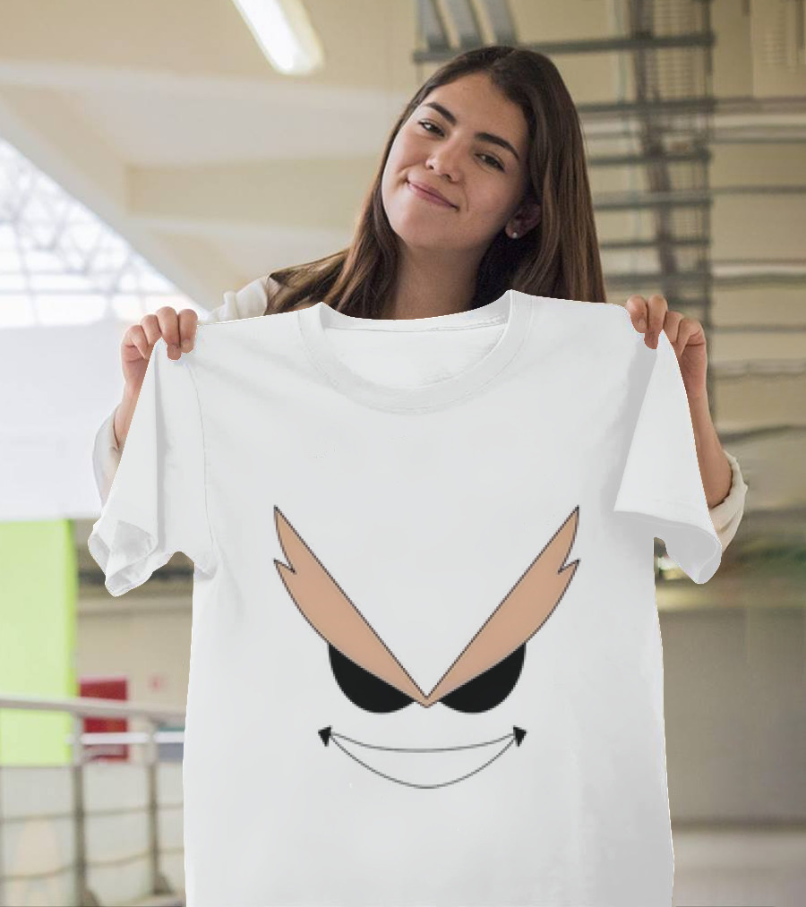 All Might Face Non-No Symbolic Eyes and Smile T-Shirt