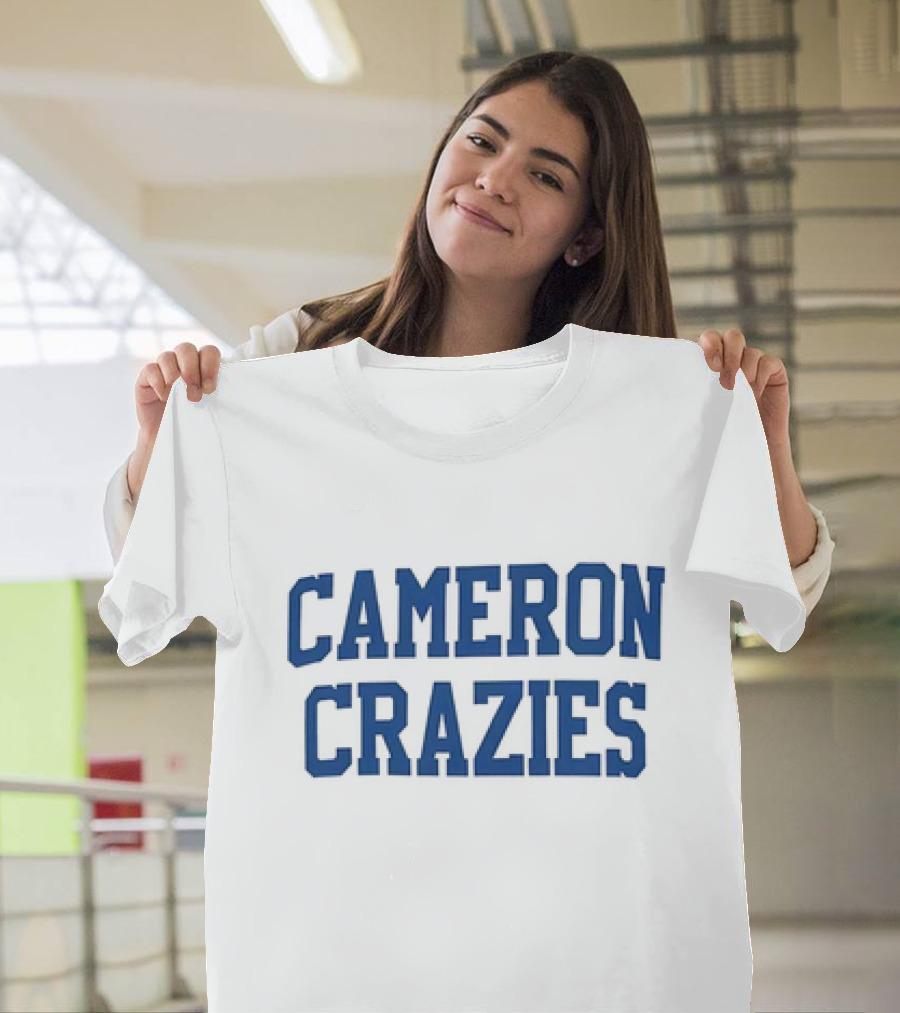 Cameron Crazies Duke Basketball Fan Spirit Enthusiasts Sports Team Supporters T-Shirt