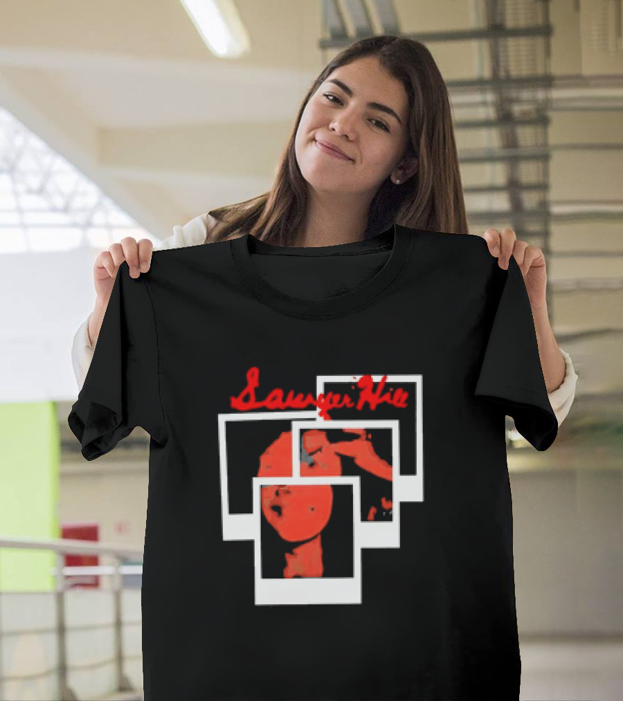 Sawyer Hill High on My Lows Retro Vintage Polaroid Aesthetic T-Shirt