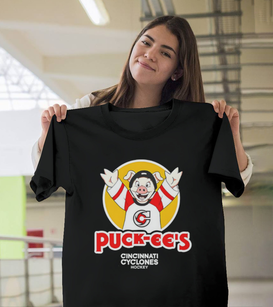 Puck-ee's Cincinnati Cyclones Hockey T-Shirt