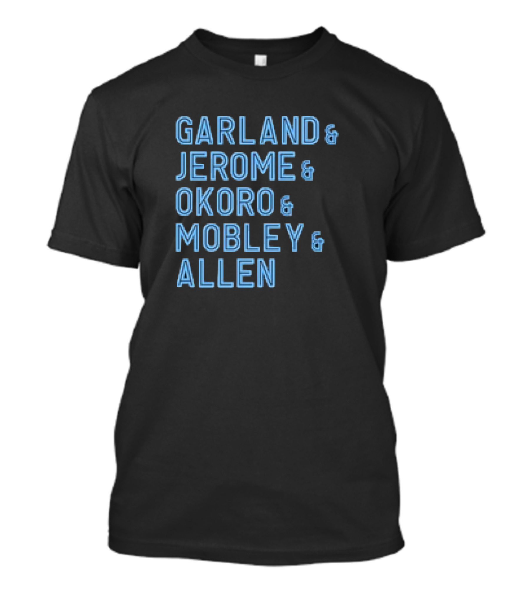 Garland Jerome Okoro Mobley Allen Cleveland Basketball 24-25 T-Shirt