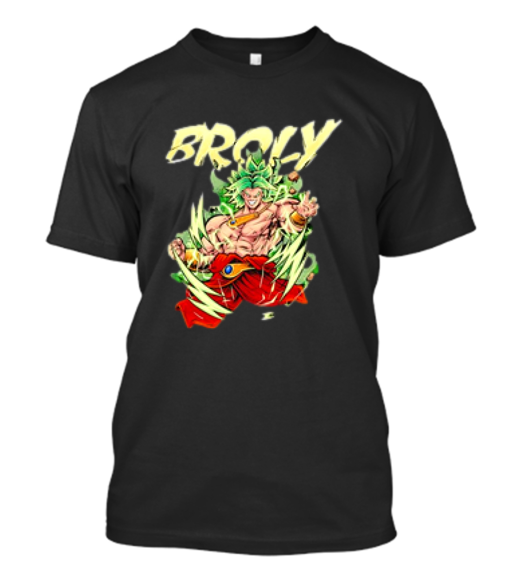 Broly Legendary Warrior Anime Super Saiyan Power Display T-Shirt