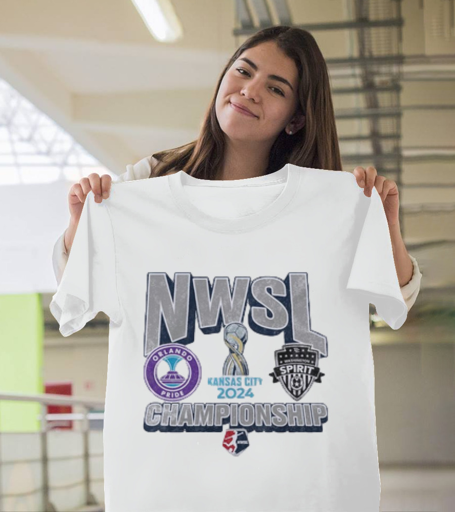 NWSL Championship 2024 Kansas City Orlando Pride Vs Washington Spirit T-Shirt