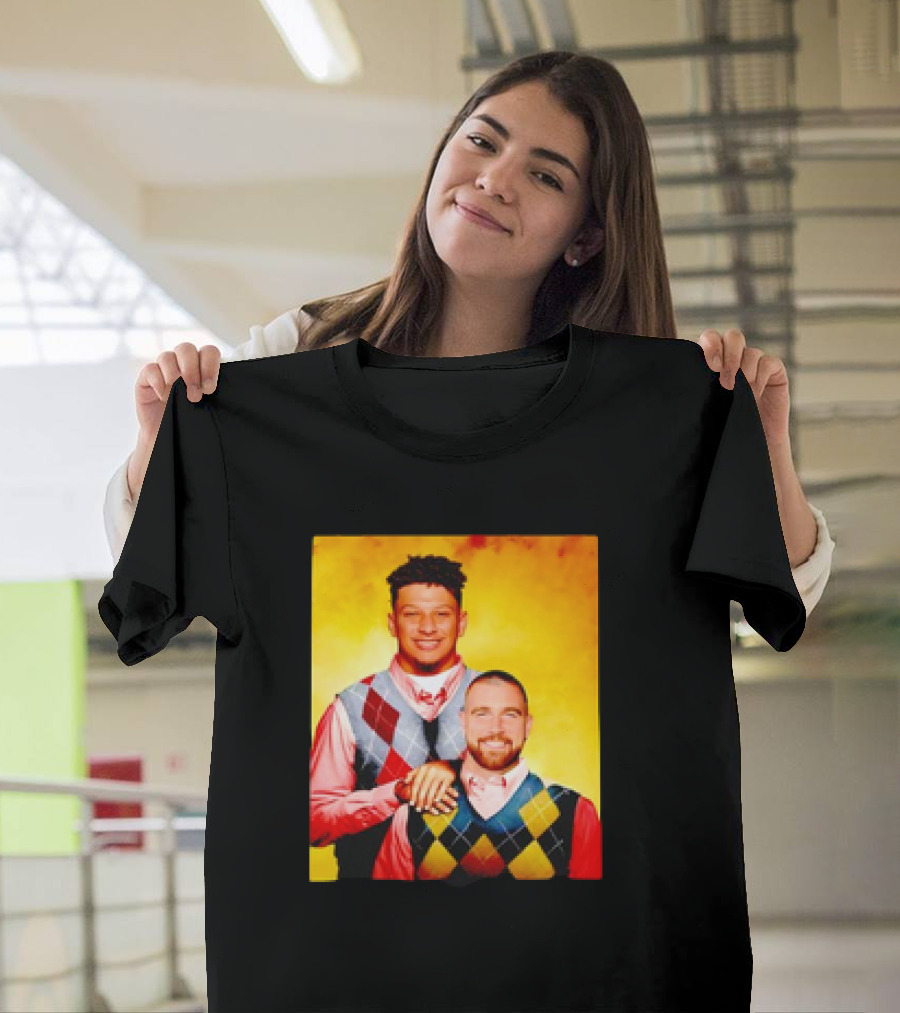 Kansas City Football Patrick Mahomes Travis Kelce Step Brothers T-Shirt