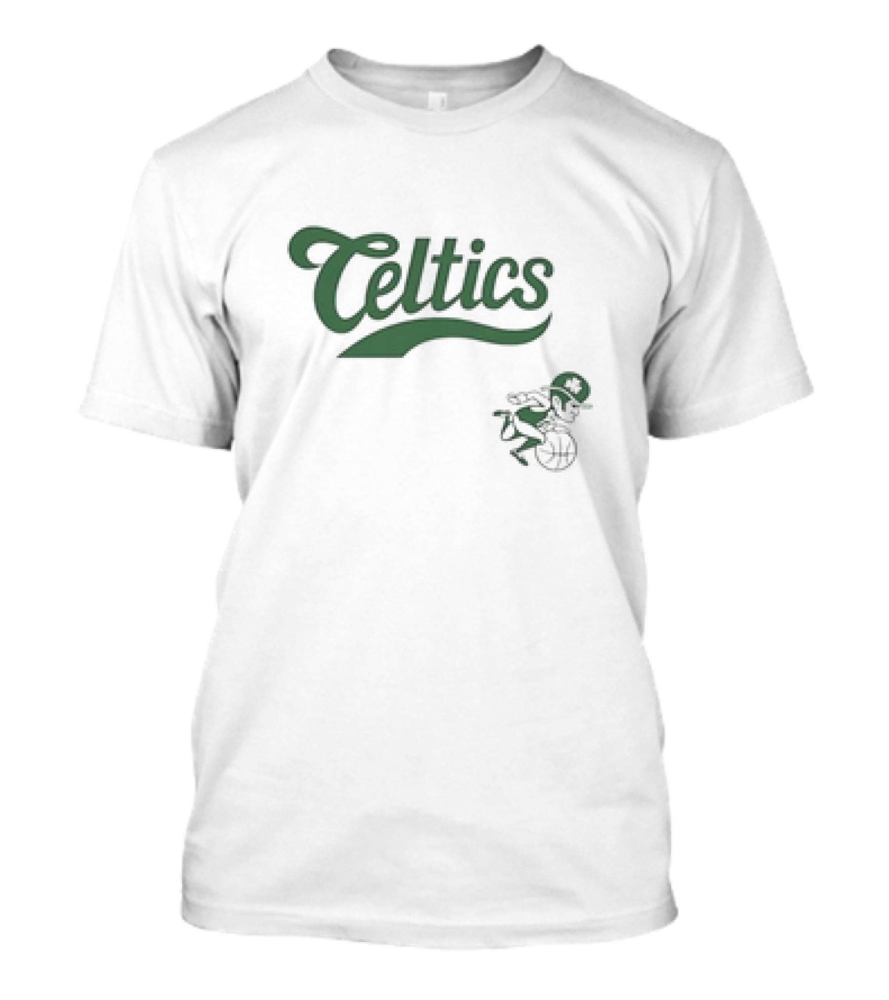 Celtics Basketball Boston Mascot T-Shirt