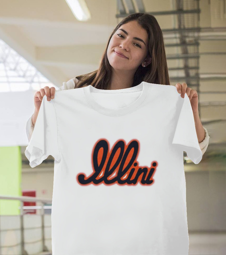 Illini Script University Of Illinois Sports Tradition T-Shirt