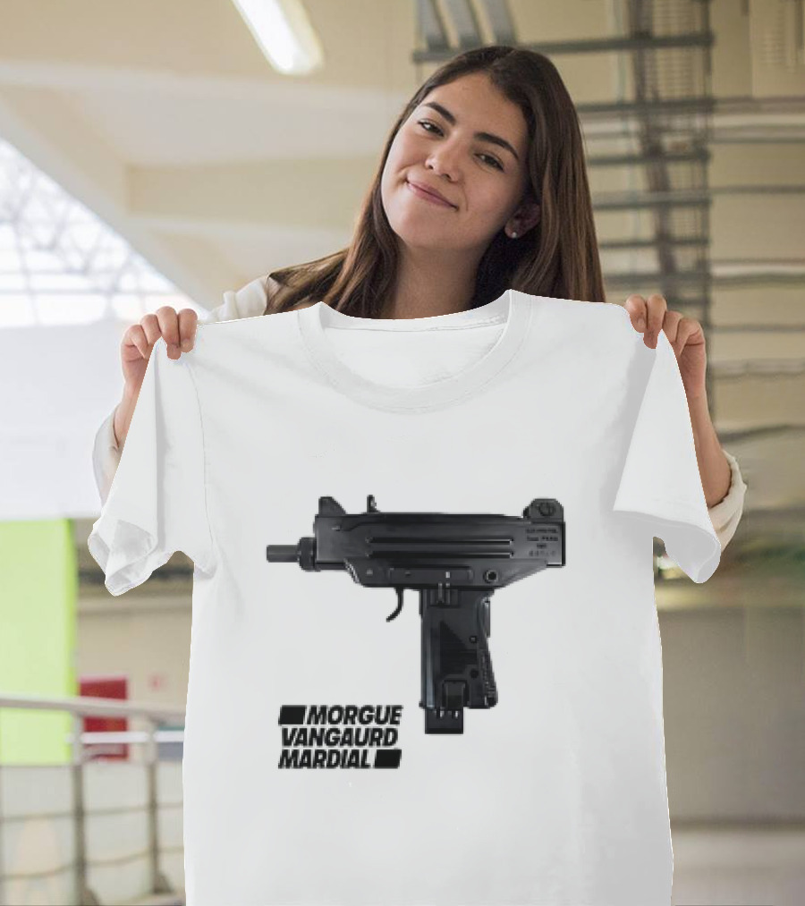Morgue Vanguard Mardial Submachine Gun T-Shirt