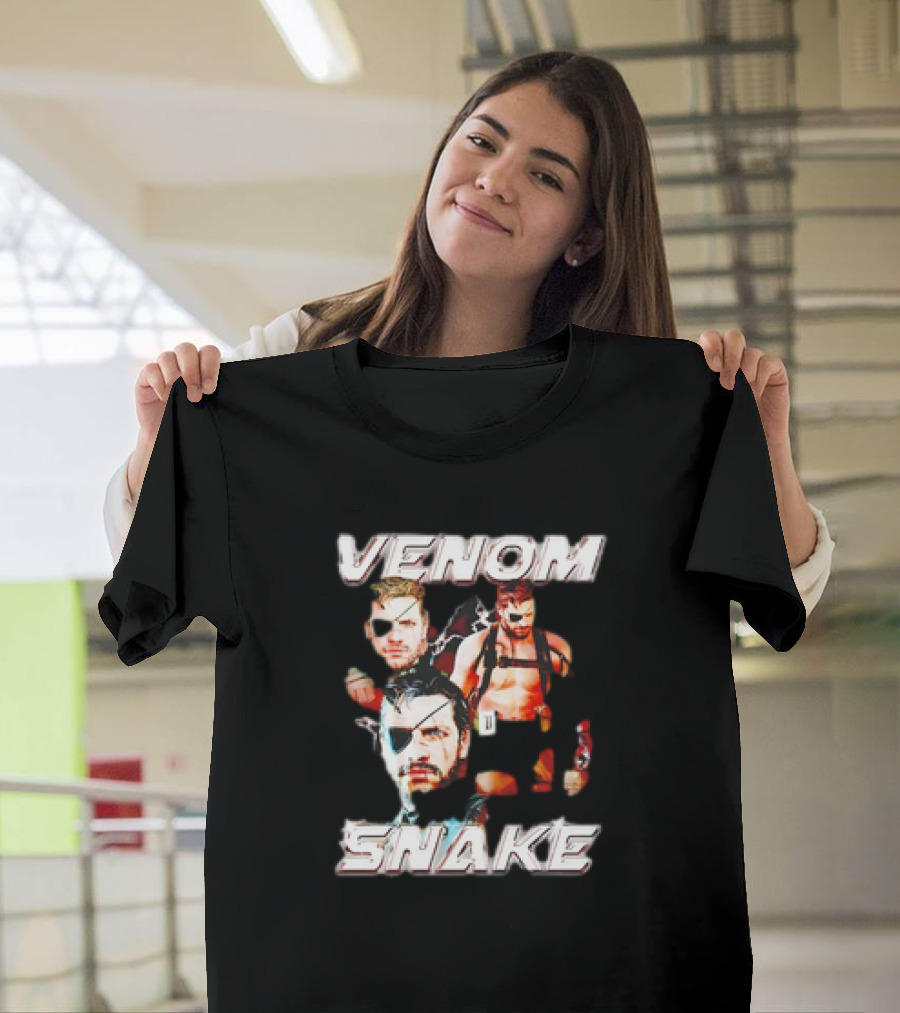 Venom Snake Vintage Stealth Warrior T-Shirt