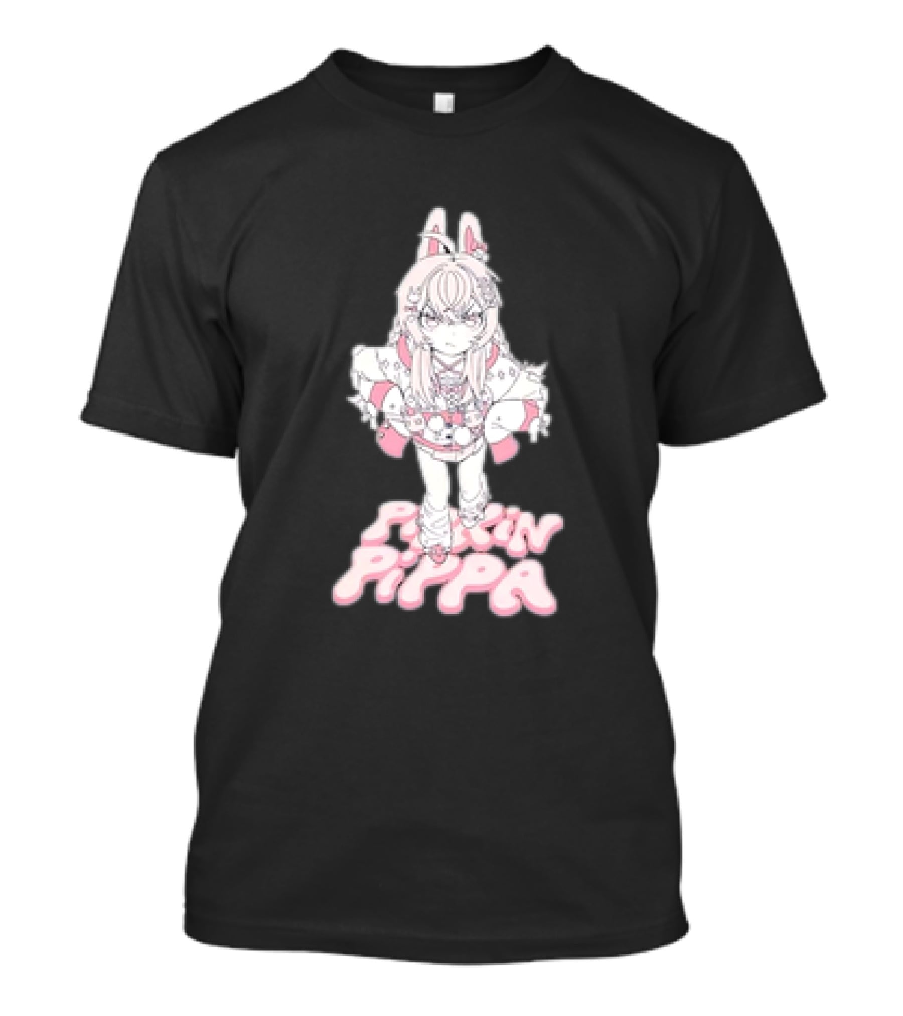 Pipkin Pippa Bunny Girl Anime Character T-Shirt
