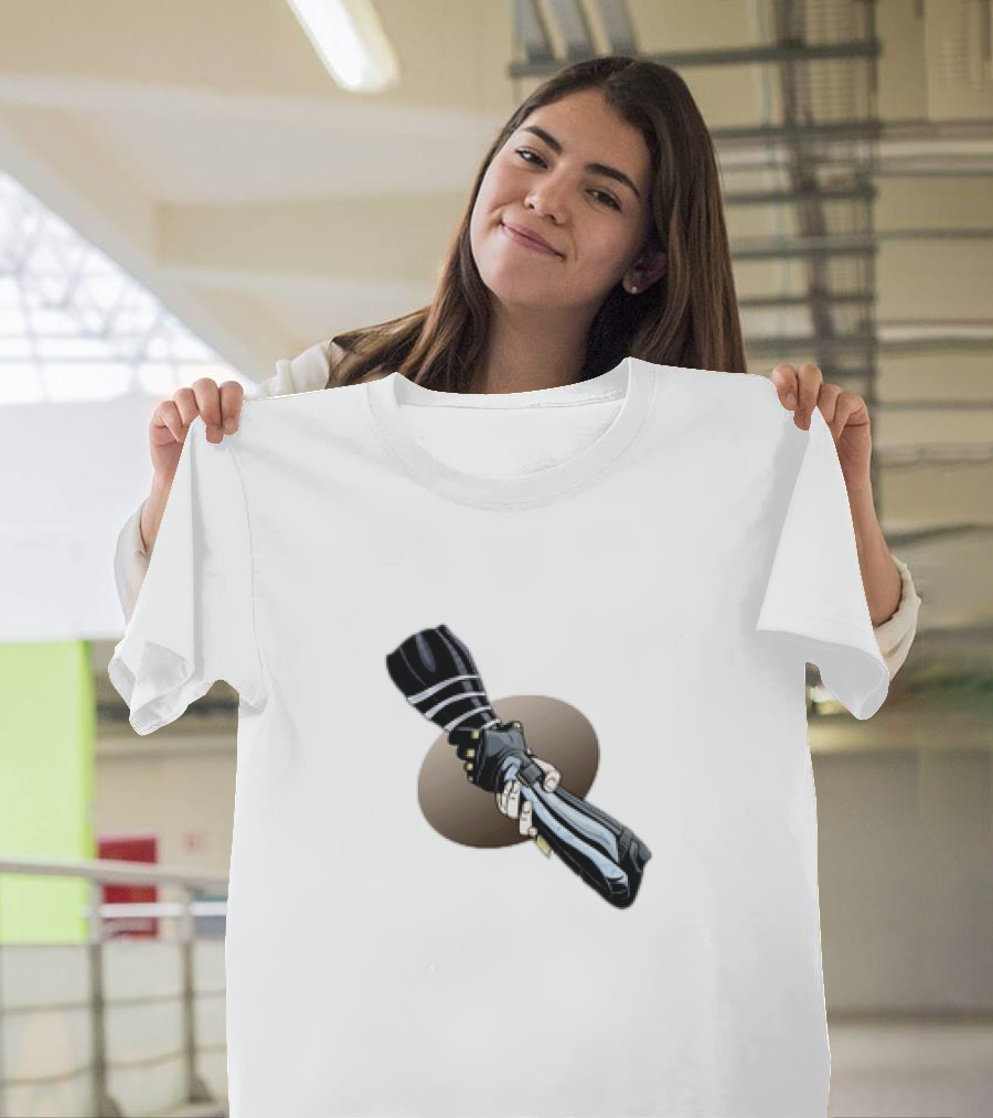 Winter Soldier And Falcon Shaking Hands Partnership Marvel T-Shirt