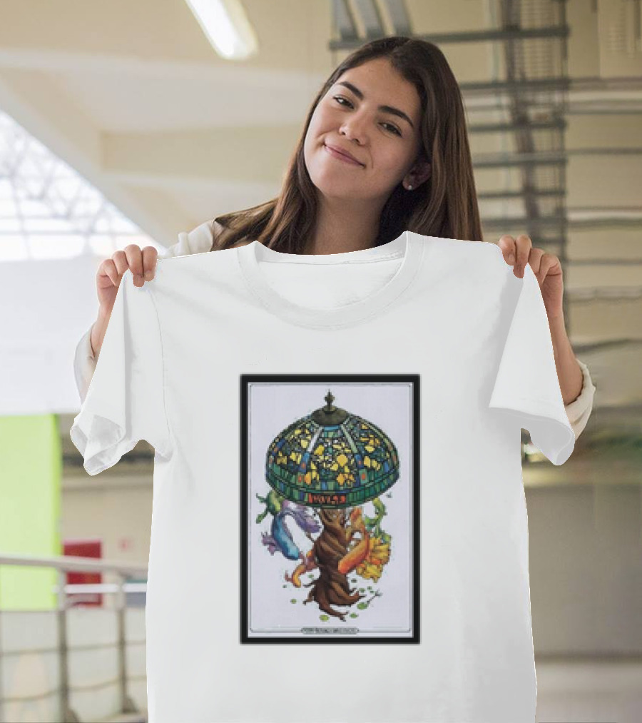 Goose Sep 21 2024 Stained Glass Tree Remlinger Farms Carnation WA T-Shirt