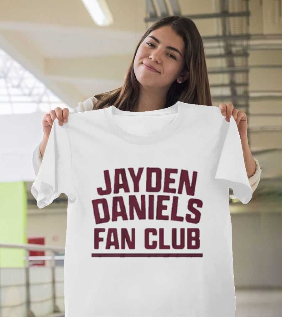 Jayden Daniels Fan Club Washington T-Shirt