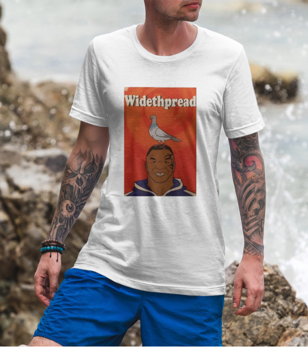 Widethpread Mike Tyson Pigeon T-Shirt
