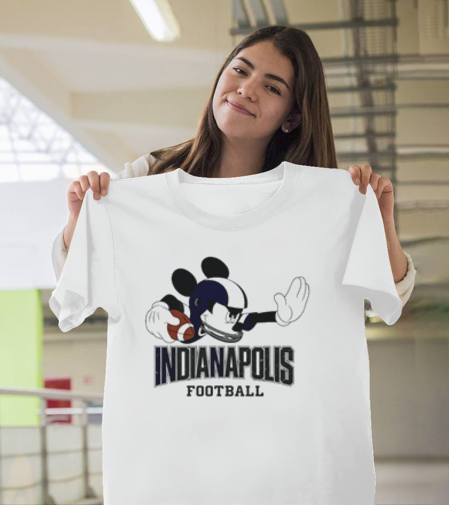 Indianapolis Football Disney-Inspired All Teams Available T-Shirt