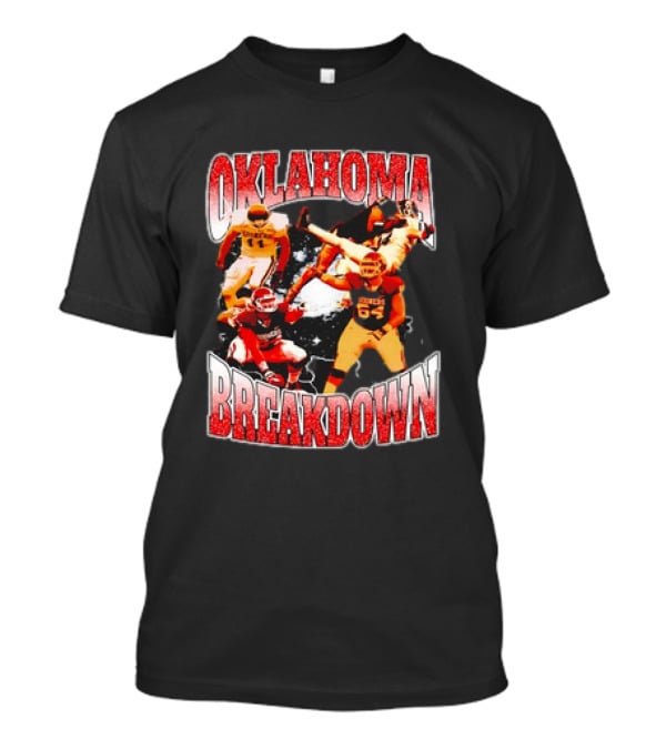 Oklahoma Sooners Football Action Oklahoma Breakdown T-Shirt