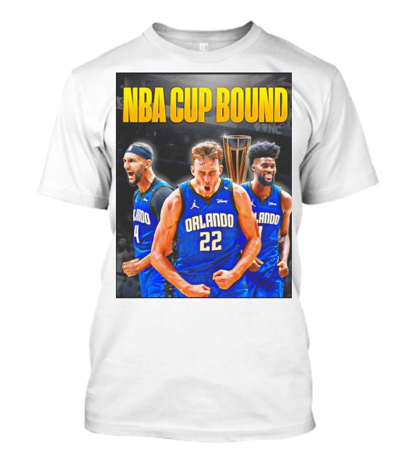 NBA Cup Bound Orlando Magic Jonathan Isaac Jalen Suggs Franz Wagner T-Shirt