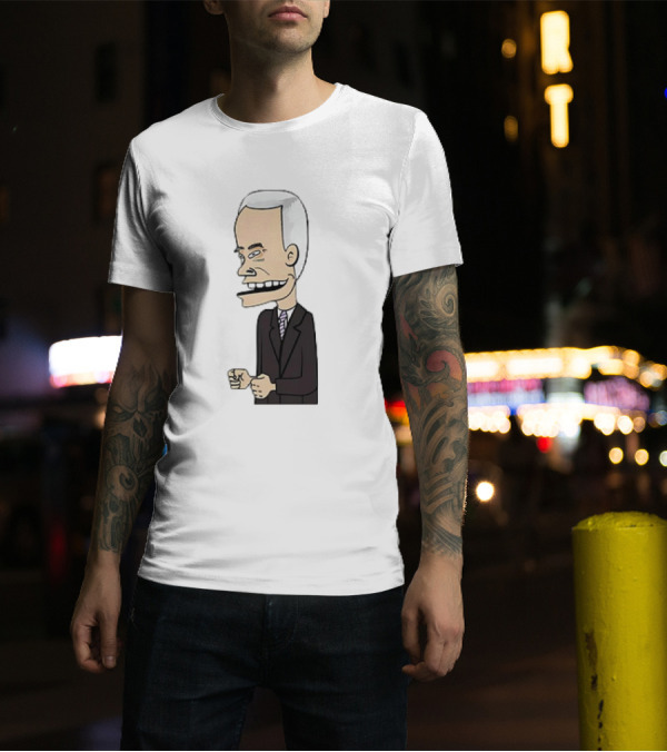 Cornholio Beavis And Butt-Head Biden Crossover Funny Character T-Shirt