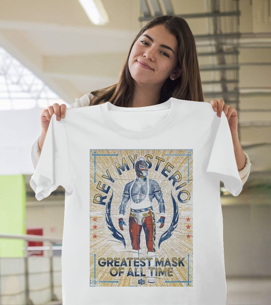 Rey Mysterio Greatest Mask of All Time 619 T-Shirt