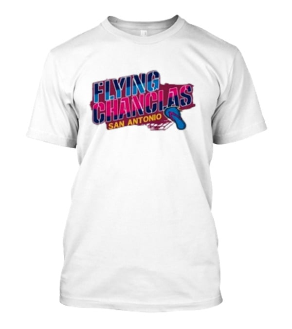 Flying Chanclas San Antonio Pink San Antonio Missions T-Shirt