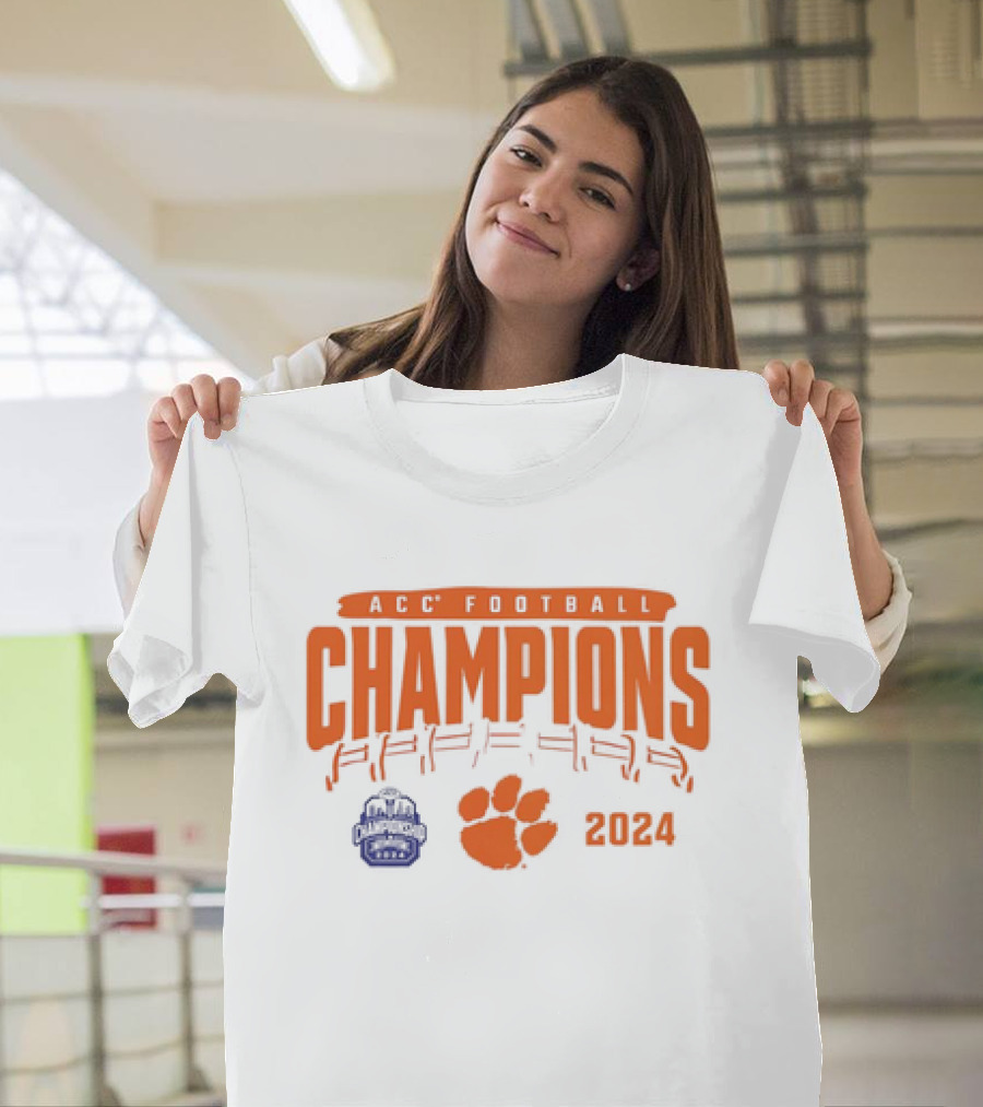 Clemson Tigers ACC Football Champions T-Shirt