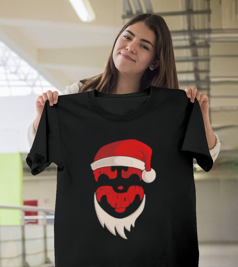 The Shaggs Santa Christmas Face T-Shirt