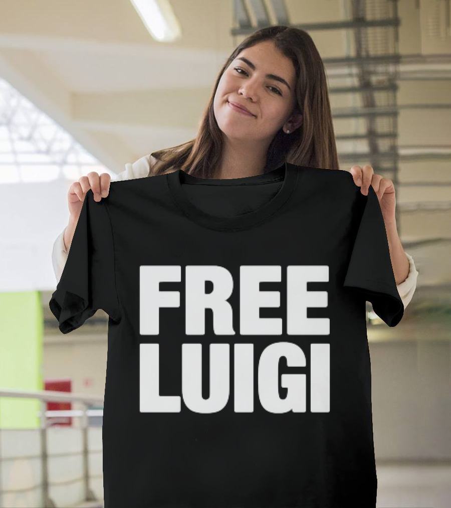 Free Luigi Campaign Shirt for Super Mario Fans T-Shirt