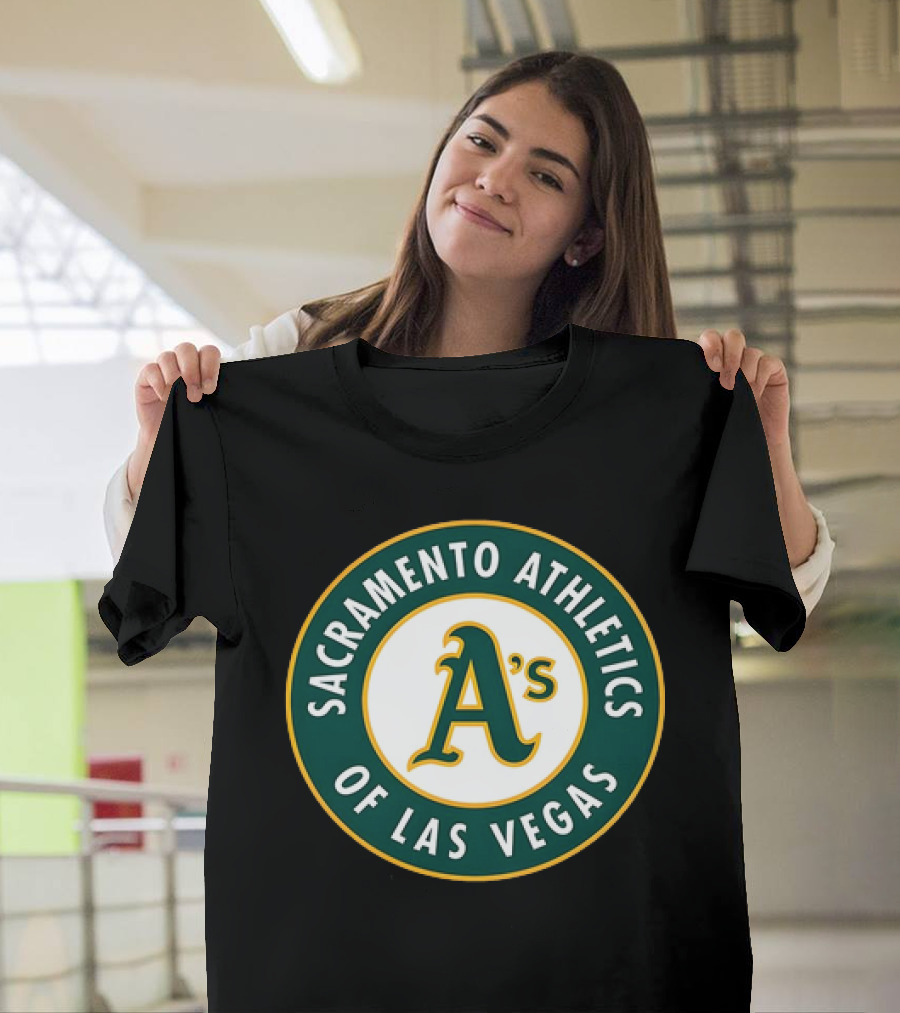 Sacramento Athletics of Las Vegas A's Logo Oakland Athletics T-Shirt