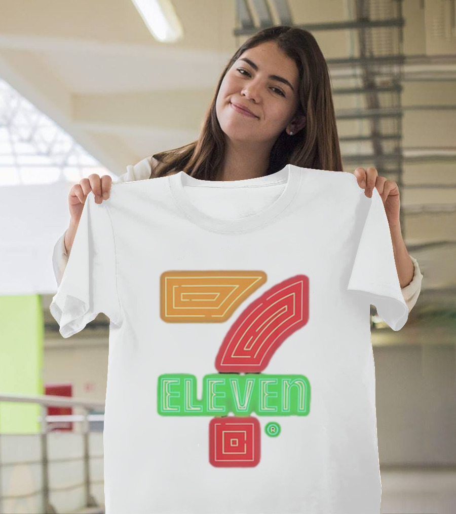 Ja’marr Chase x 7 Eleven Neon Logo Collaboration T-Shirt