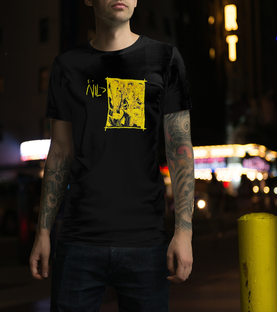 The Nils Comic Band Yellow T-Shirt