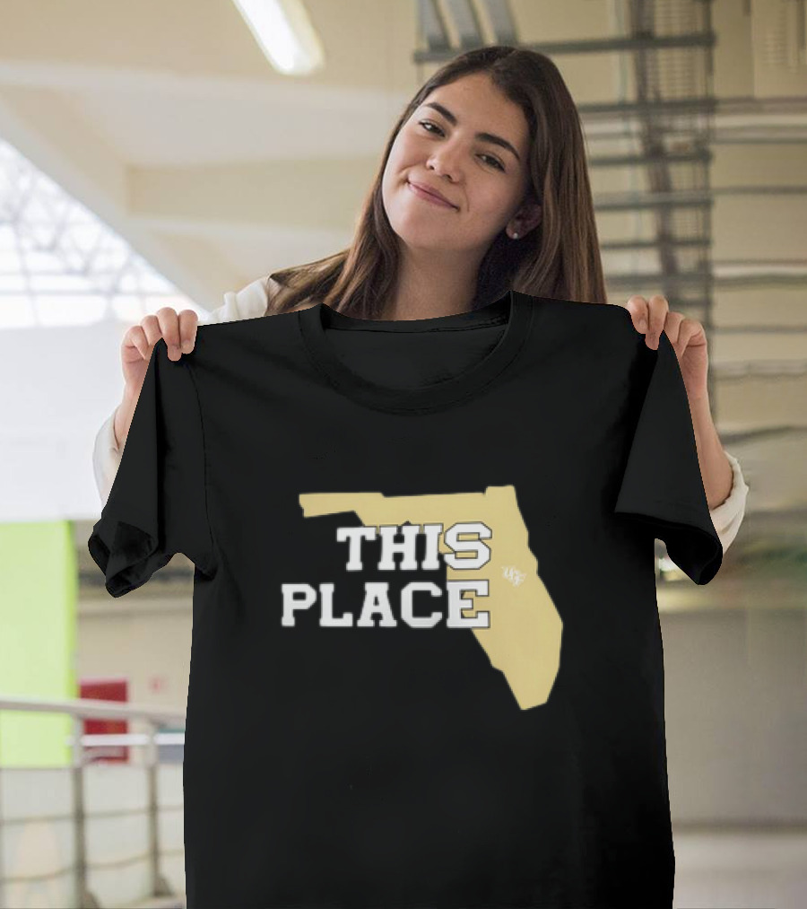 UCF Knights This Place Florida State Outline T-Shirt