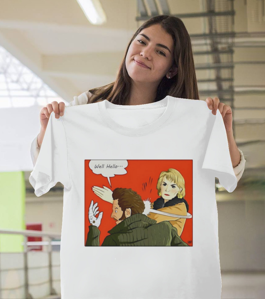 Well Hello Bandit Slap Comic T-Shirt
