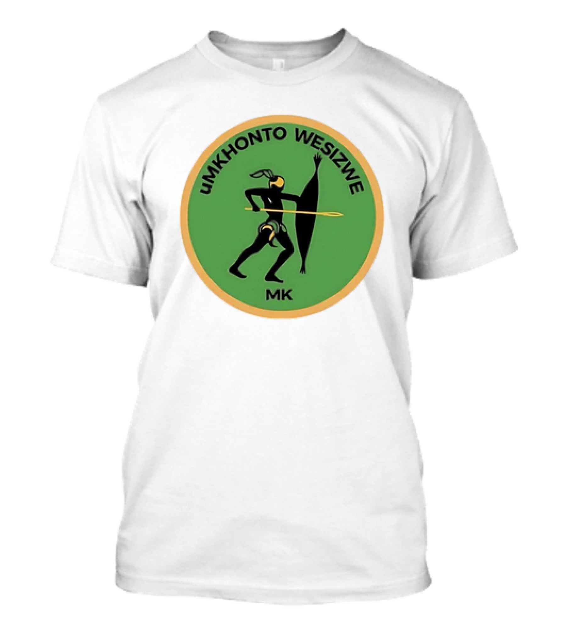 Umkhonto Wesizwe MK Embu Sign With Warrior And Spear T-Shirt