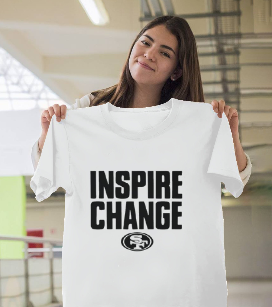 Inspire Change San Francisco 49ers SF Logo T-Shirt