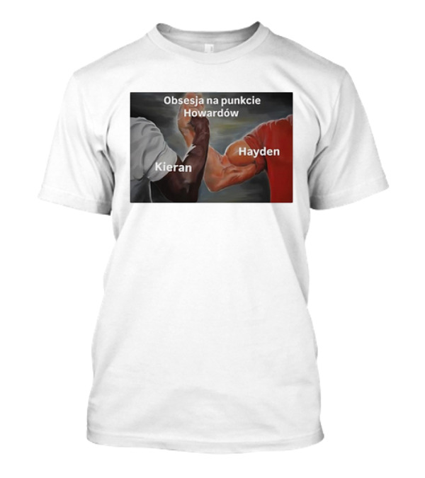 Kieran Hayden Obsesja Na Punkcie Howardów Uścisk Dłoni T-Shirt
