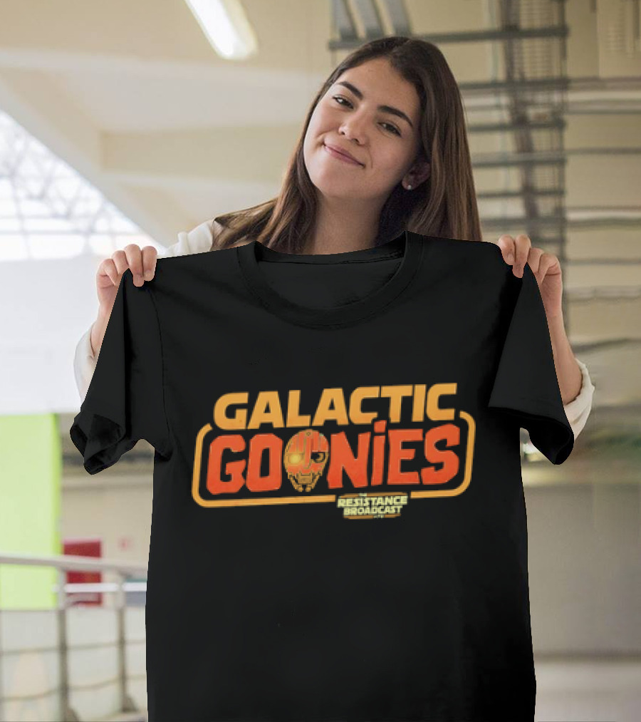 Galactic Goonies Resistance Broadcast Star War Inspired T-Shirt
