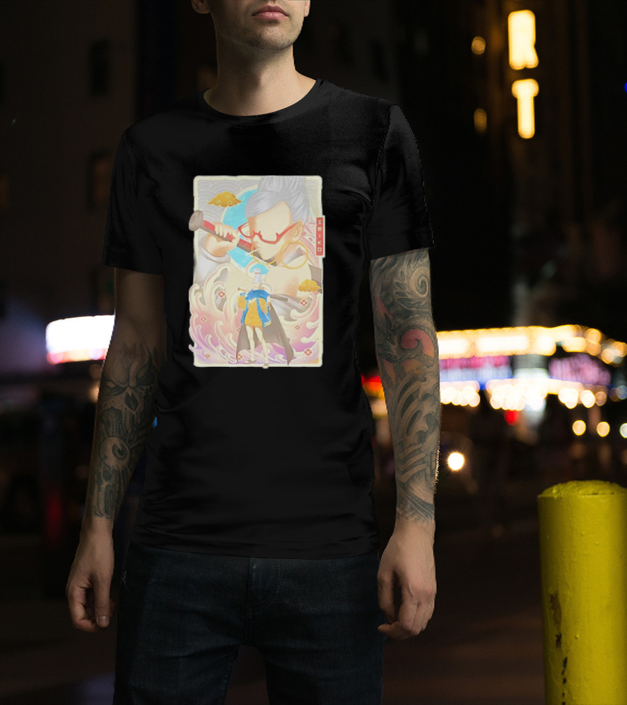 Seiko Ayase Dandadan Character With Vibrant Colors And Artistic Elements T-Shirt