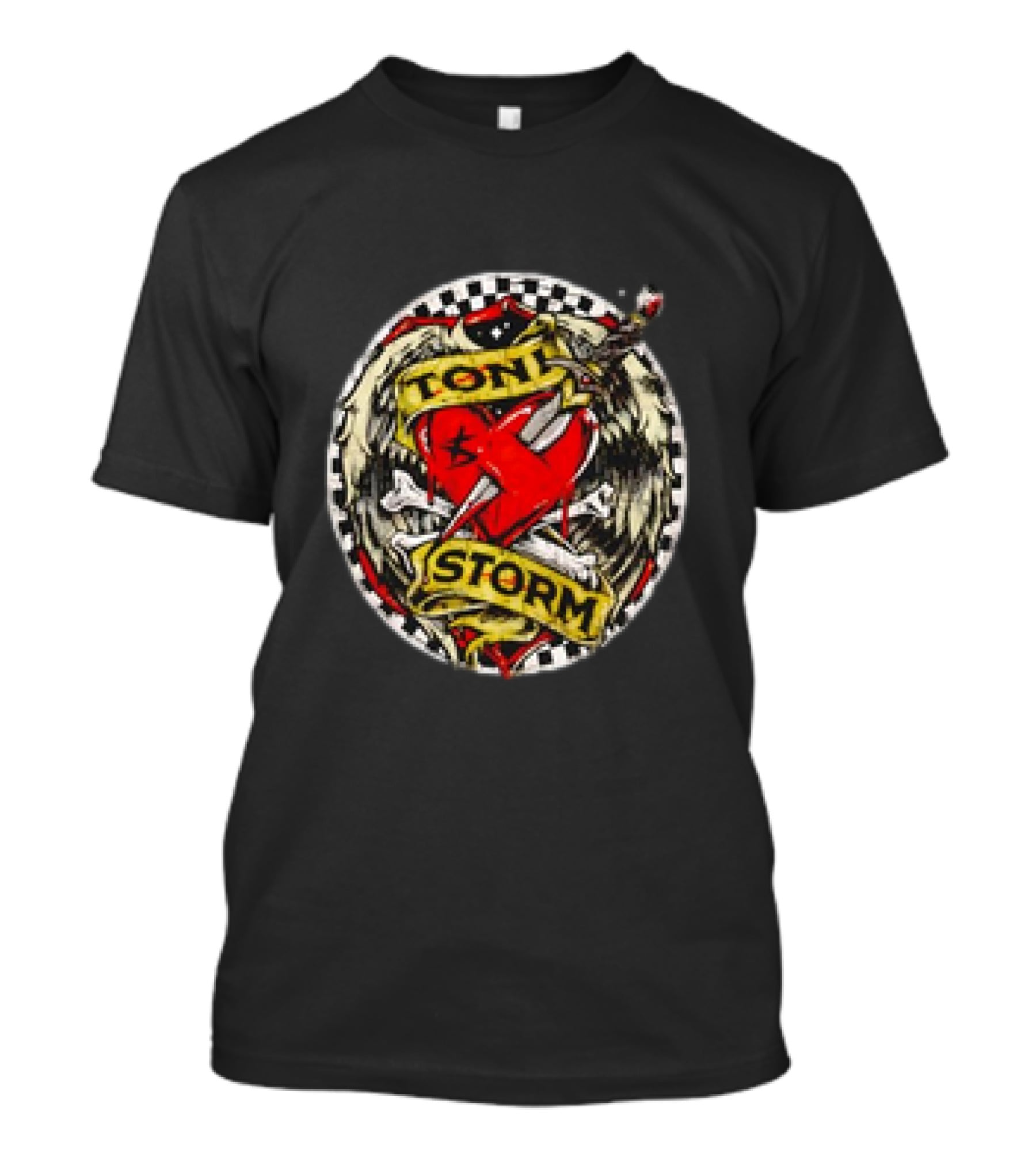 Toni Storm Lovesick Heart With Sword And Wings T-Shirt