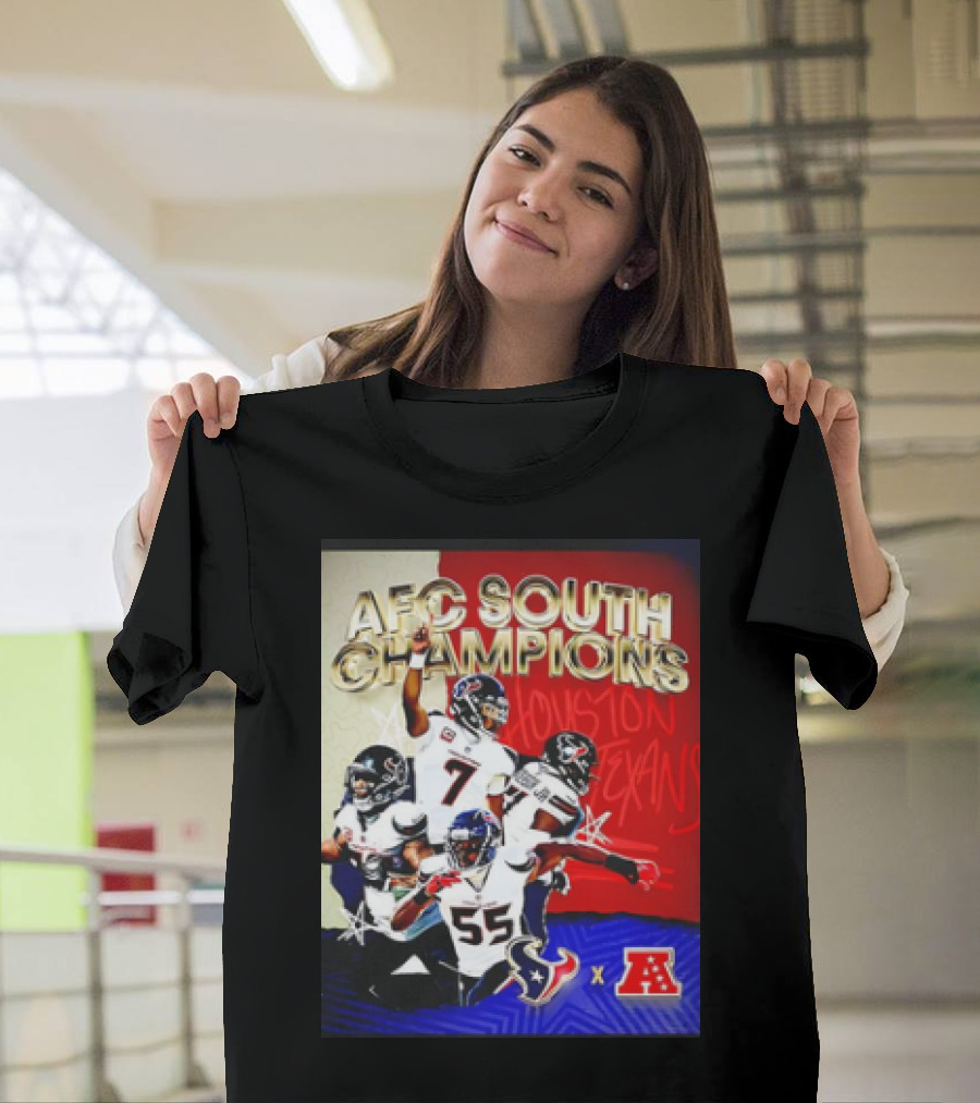 AFC South Champions Houston Texans x NFL T-Shirt