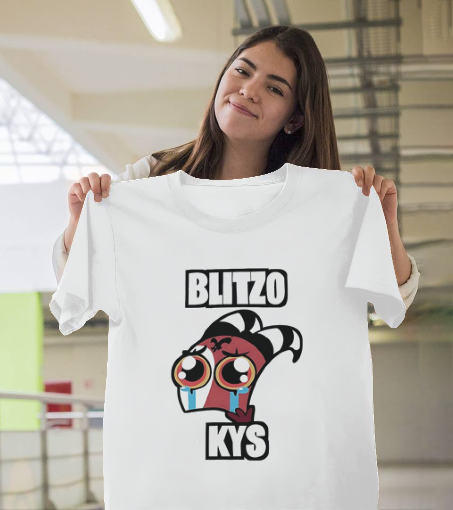 Blitzo Kys Character Crying Eyes Iconic T-Shirt