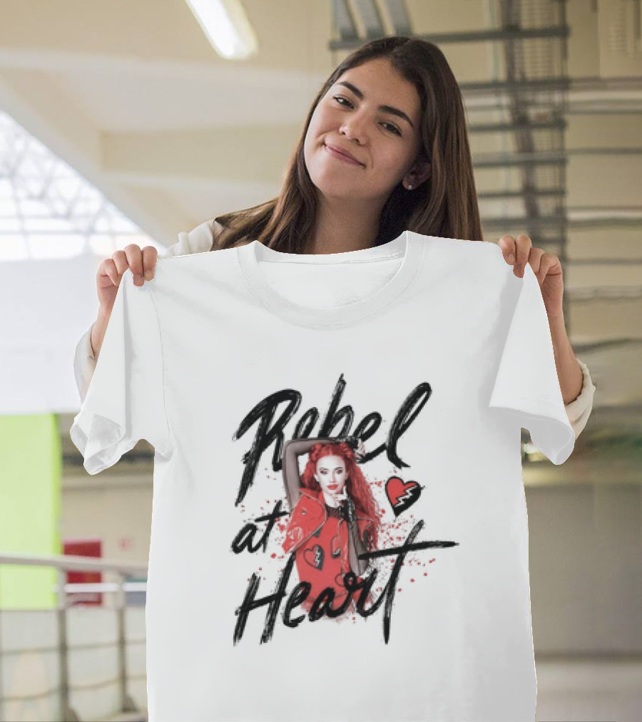 Disney Descendants 4 Rebel at Heart Rise of Red T-Shirt