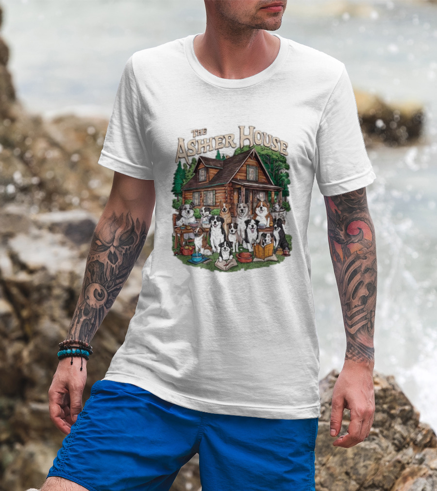 The Asher House Dogs Cabin Gathering T-Shirt