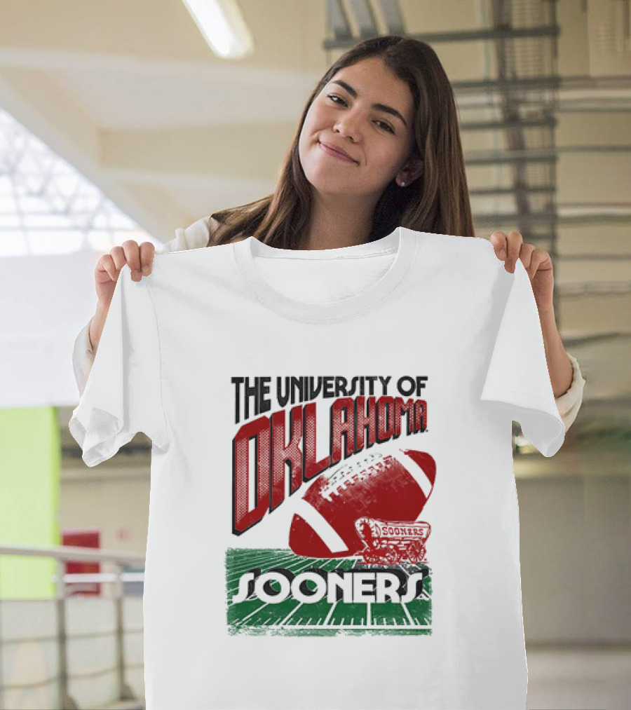 The University Of Oklahoma Sooners Football Vintage Oklahoma Sooners T-Shirt