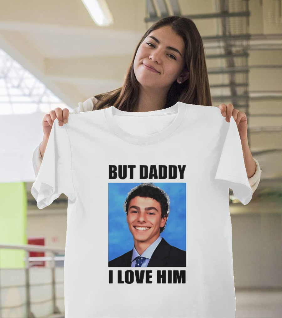 But Daddy I Love Him Smiling Luigi Y2K T-Shirt