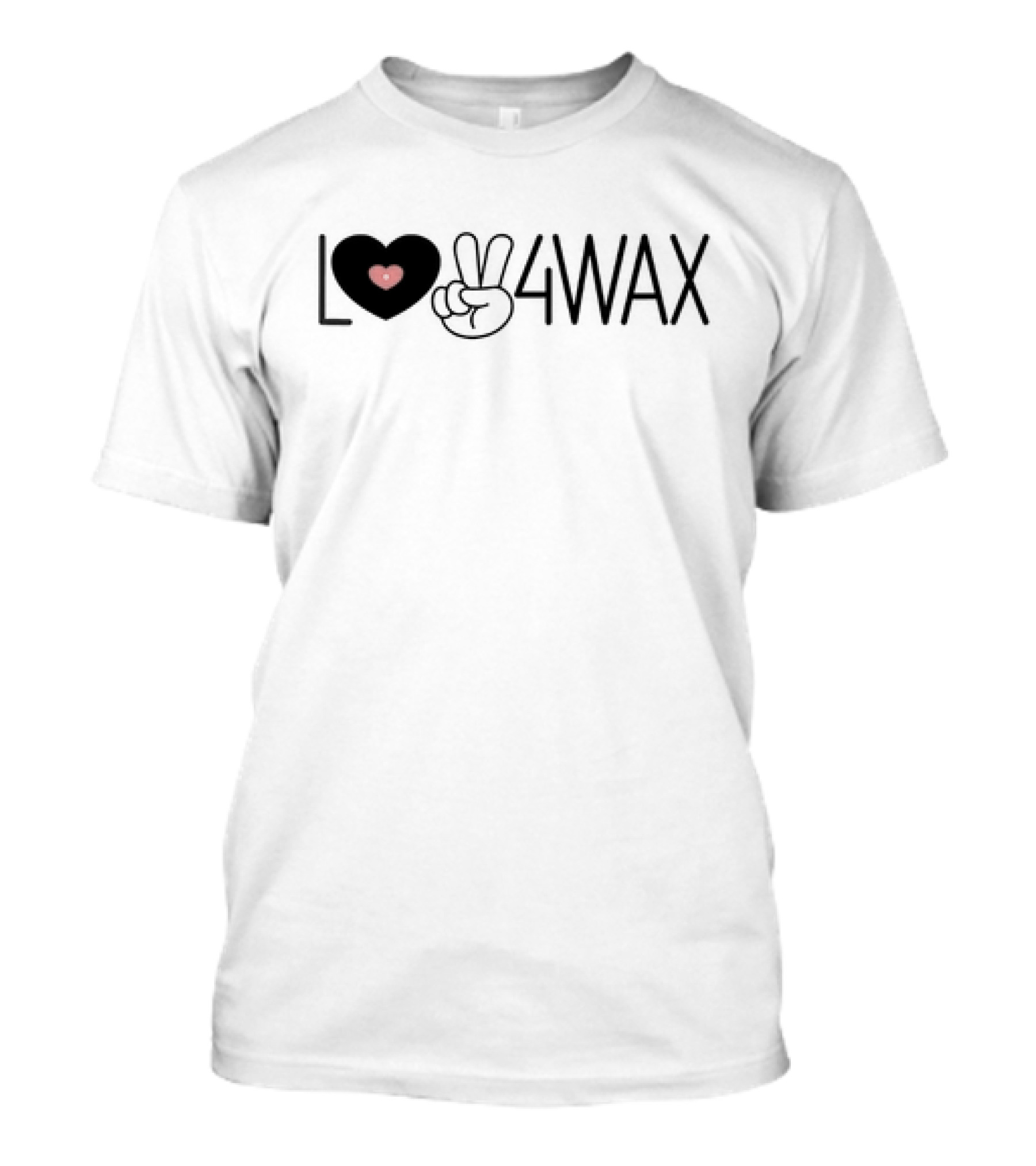 Luv Heart Peace Sign 4WAX T-Shirt