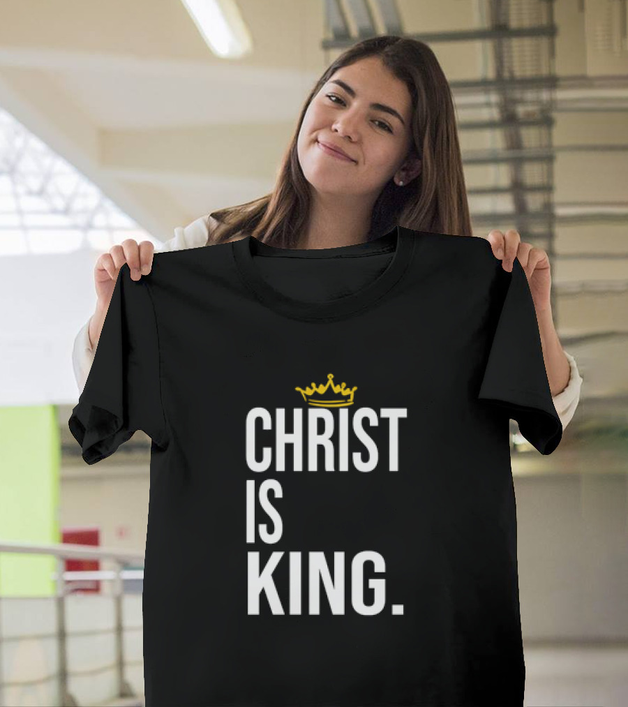 Christ Is King Crown T-Shirt