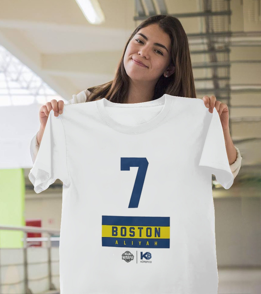 7 Boston Aliyah WNBA Kompete Indiana Fever T-Shirt