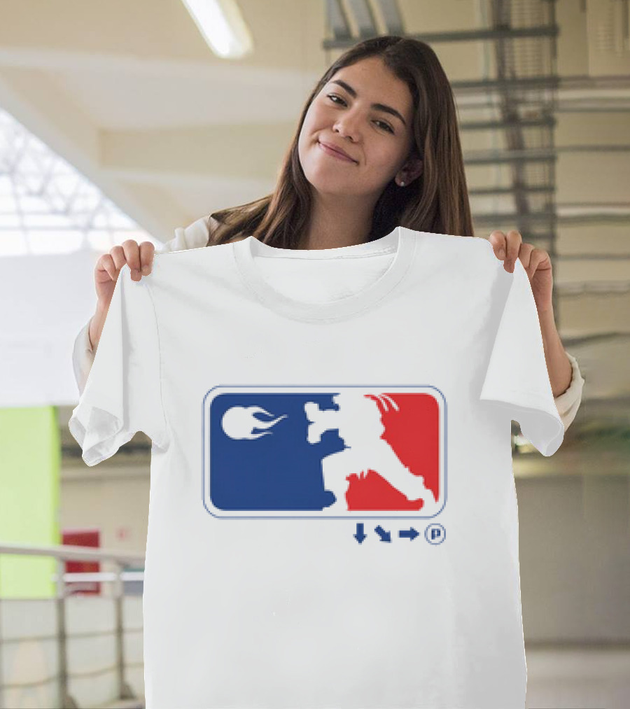 Street Fighter Video Game League Player Moves T-Shirt